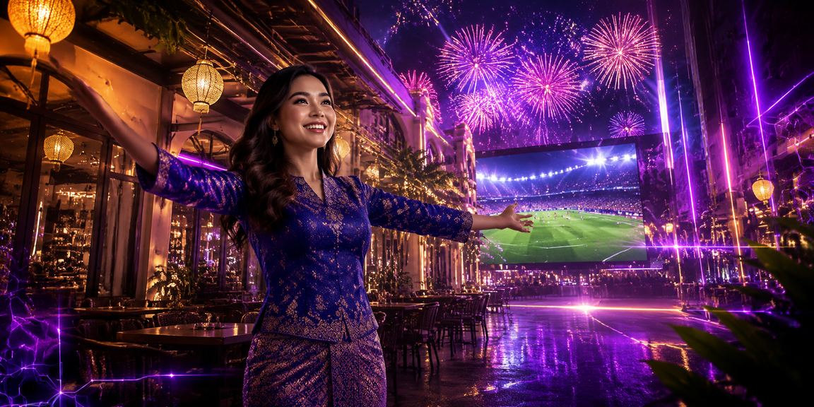 Pertaruhan bola sepak di Ipoh berpakaian baju kurung